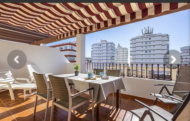 托雷德尔马尔Atico Con Vistas Cerca Del Mar - Penthouse - Parking - Terraza公寓 外观 照片